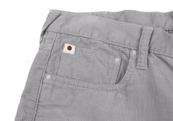 45rpm Cotton Corduroy Pants Light Gray Size 30