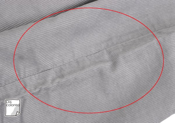 45rpm Cotton Corduroy Pants Light Gray Size 30