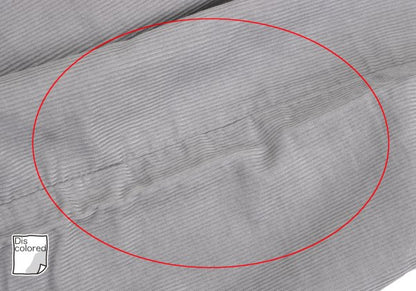 45rpm Cotton Corduroy Pants Light Gray Size 30