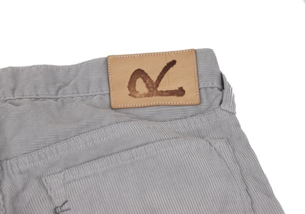45rpm Cotton Corduroy Pants Light Gray Size 30