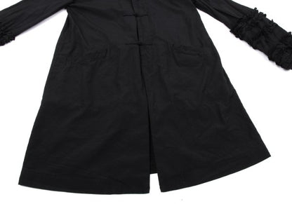 COMME des GARCONS Poly Frill Sleeve Jacket Black Size S