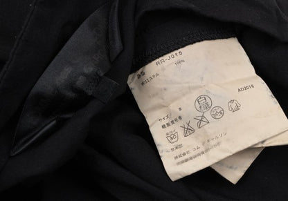 COMME des GARCONS Poly Frill Sleeve Jacket Black Size S