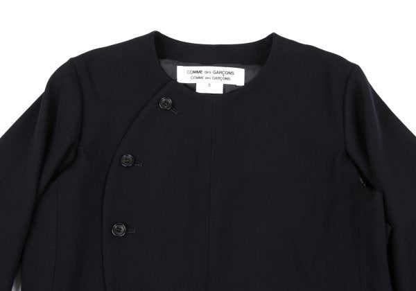 COMME des GARCONS FW24 Quilted Cutout Jacket Navy Size S