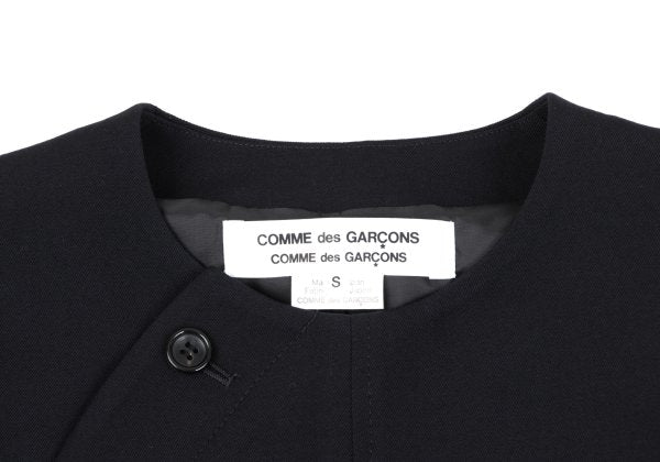 COMME des GARCONS FW24 Quilted Cutout Jacket Navy Size S