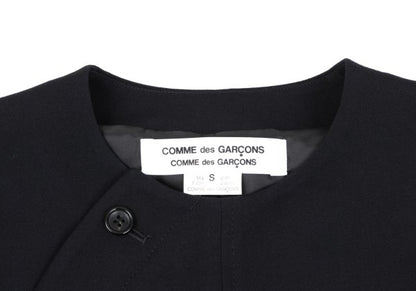 COMME des GARCONS FW24 Quilted Cutout Jacket Navy Size S