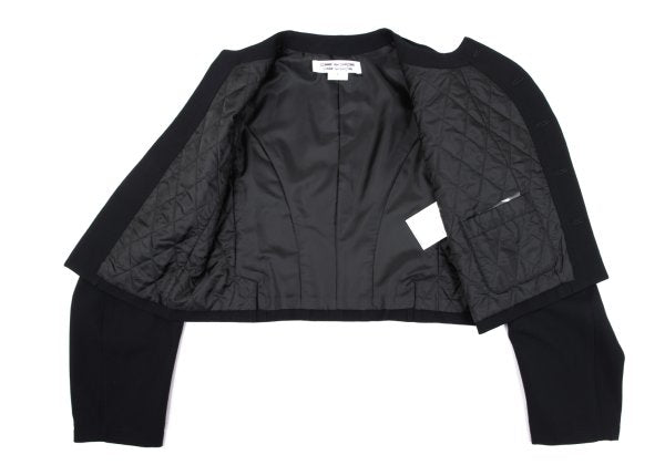 COMME des GARCONS FW24 Quilted Cutout Jacket Navy Size S