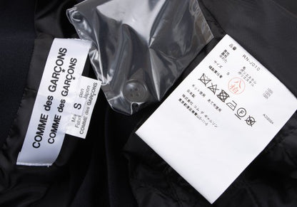 COMME des GARCONS FW24 Quilted Cutout Jacket Navy Size S