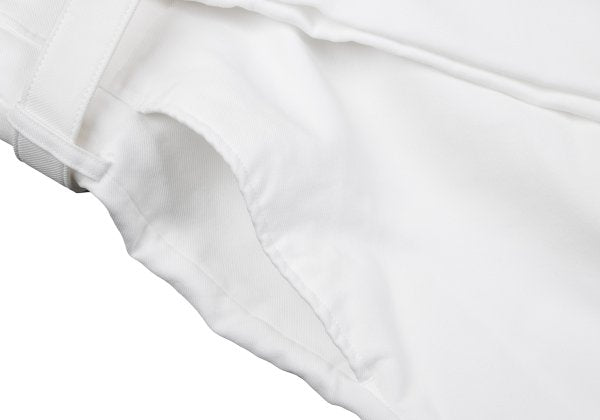 COMME des GARCONS 25SS Poly Cuffed Shorts White Size S