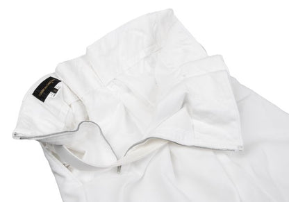 COMME des GARCONS 25SS Poly Cuffed Shorts White Size S
