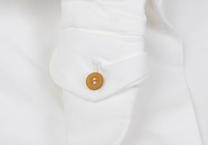 COMME des GARCONS 25SS Poly Cuffed Shorts White Size S
