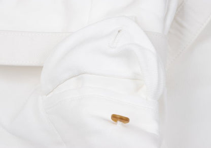 COMME des GARCONS 25SS Poly Cuffed Shorts White Size S