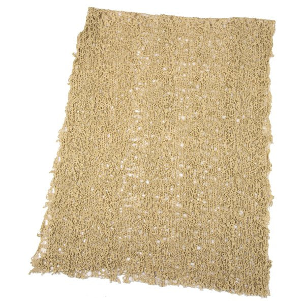 Falierosarti Openwork Knit Stole Beige