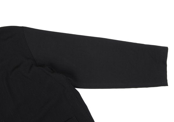 s'yte Wool Gabardine Stand Collar China Jacket Black Size 3