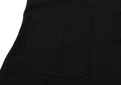 s'yte Wool Gabardine Stand Collar China Jacket Black Size 3