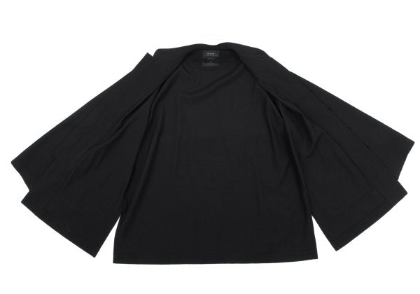 s'yte Wool Gabardine Stand Collar China Jacket Black Size 3