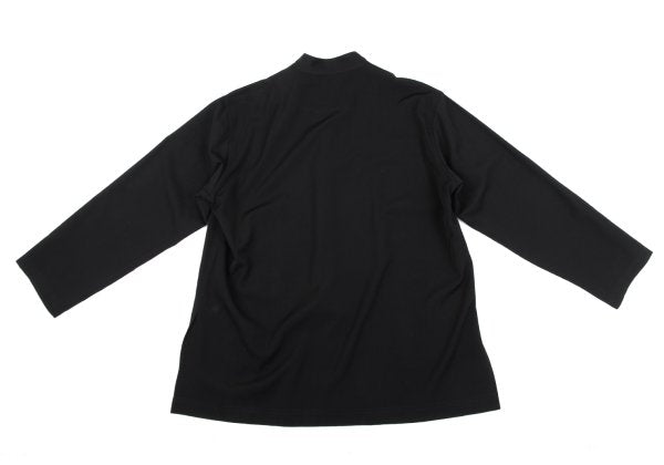 s'yte Wool Gabardine Stand Collar China Jacket Black Size 3