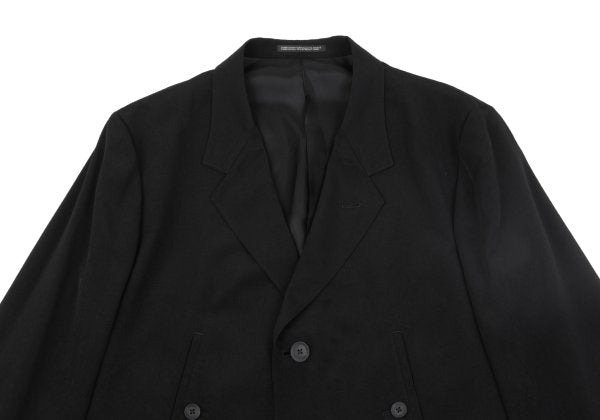 Yohji Yamamoto POUR HOMME 25AW Crepe De Jacket Black Size 4