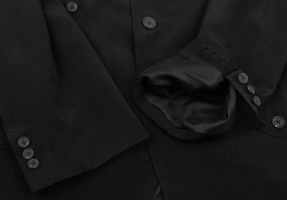 Yohji Yamamoto POUR HOMME 25AW Crepe De Jacket Black Size 4