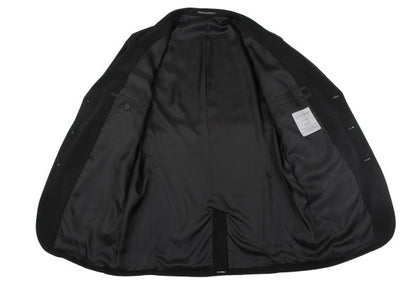 Yohji Yamamoto POUR HOMME 25AW Crepe De Jacket Black Size 4
