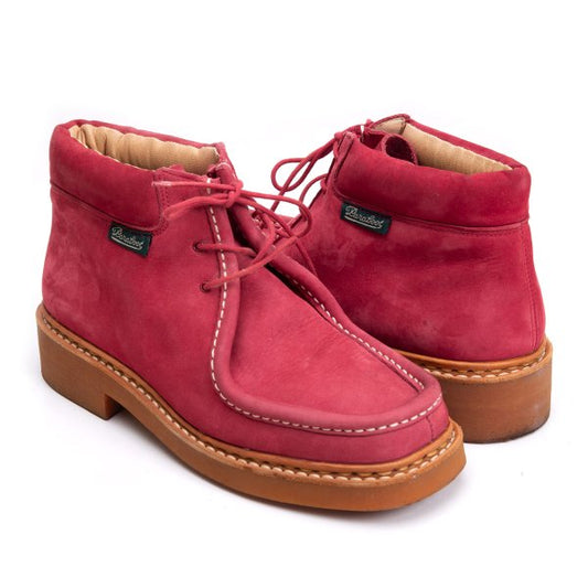 Paraboot for CAUSE Red Suede Boots Size 7 (26cm)