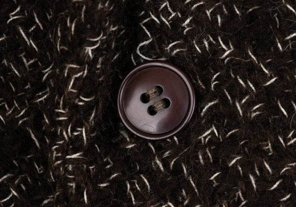 Jean Paul GAULTIER HOMME Wool Tweed 3B Jacket Brown Size M