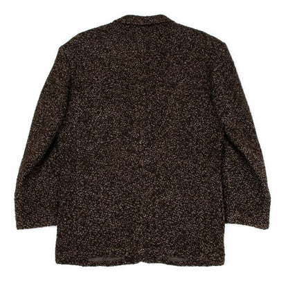 Jean Paul GAULTIER HOMME Wool Tweed 3B Jacket Brown Size M