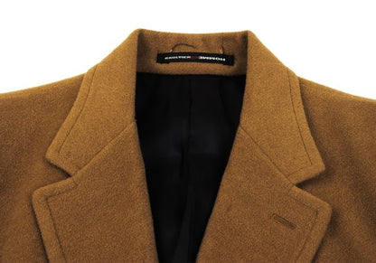 Jean Paul GAULTIER HOMME objet Wool Coat Brown Size 48