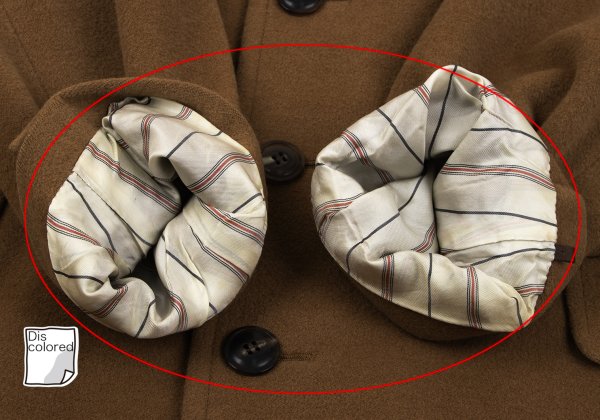 Jean Paul GAULTIER HOMME objet Wool Coat Brown Size 48