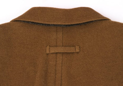 Jean Paul GAULTIER HOMME objet Wool Coat Brown Size 48