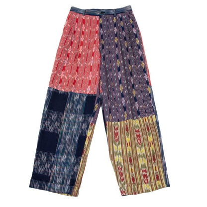 DOLCE&GABBANA Native Patchwork Pants Multi Size 48