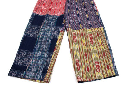 DOLCE&GABBANA Native Patchwork Pants Multi Size 48