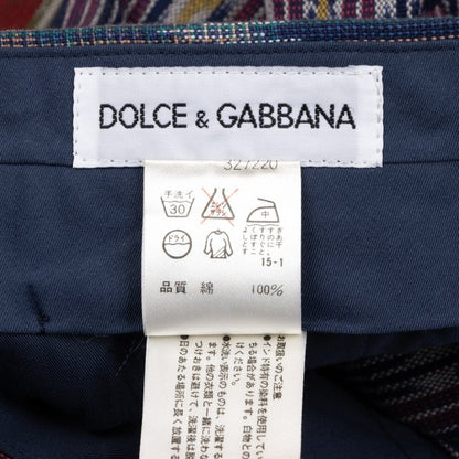 DOLCE&GABBANA Native Patchwork Pants Multi Size 48