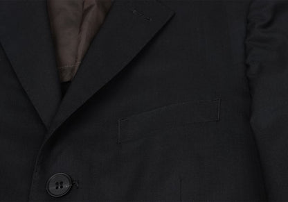Jean Paul GAULTIER Wool Blend 3-Button Jacket Black Size 50