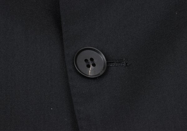 Jean Paul GAULTIER Wool Blend 3-Button Jacket Black Size 50