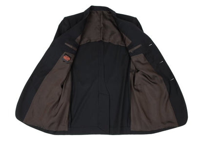 Jean Paul GAULTIER Wool Blend 3-Button Jacket Black Size 50