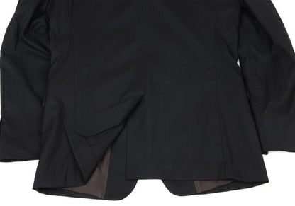 Jean Paul GAULTIER Wool Blend 3-Button Jacket Black Size 50