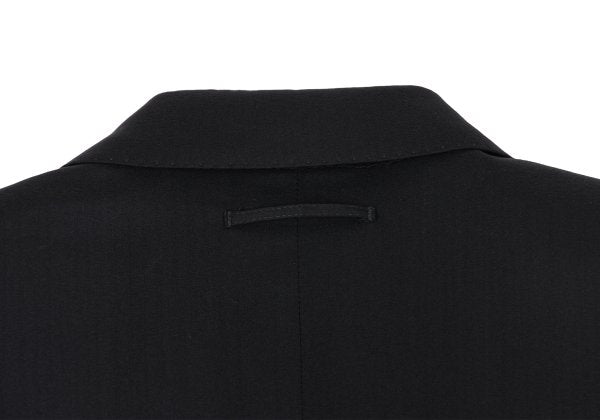 Jean Paul GAULTIER Wool Blend 3-Button Jacket Black Size 50
