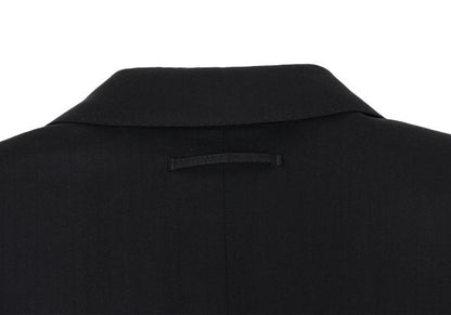 Jean Paul GAULTIER Wool Blend 3-Button Jacket Black Size 50