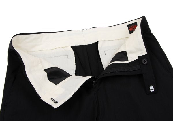 Jean Paul GAULTIER Wool Poly Tapered Pants Black Size 48