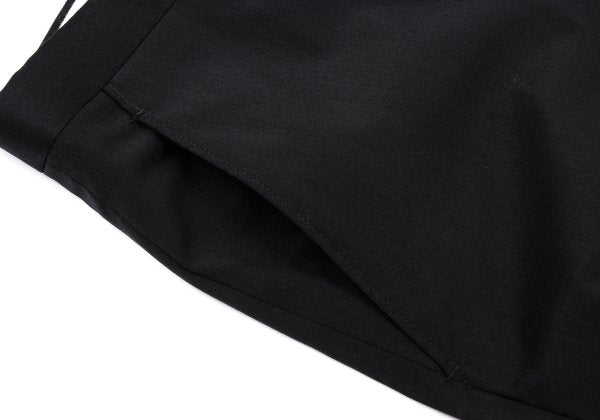 Jean Paul GAULTIER Wool Poly Tapered Pants Black Size 48