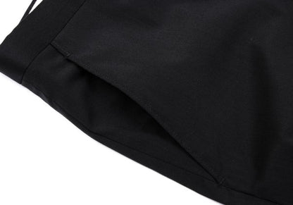 Jean Paul GAULTIER Wool Poly Tapered Pants Black Size 48