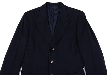 Jean Paul GAULTIER HOMME Navy Wool Lapel Jacket Size 48