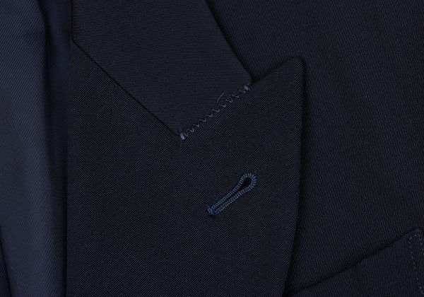 Jean Paul GAULTIER HOMME Navy Wool Lapel Jacket Size 48
