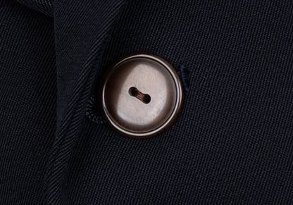 Jean Paul GAULTIER HOMME Navy Wool Lapel Jacket Size 48