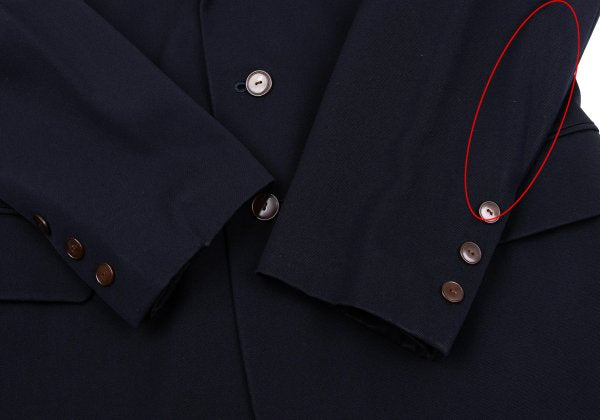 Jean Paul GAULTIER HOMME Navy Wool Lapel Jacket Size 48