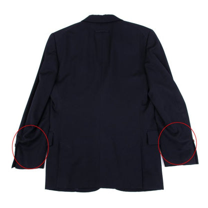 Jean Paul GAULTIER HOMME Navy Wool Lapel Jacket Size 48