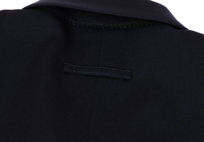 Jean Paul GAULTIER HOMME Lined Kanji Jacket Navy Size 48