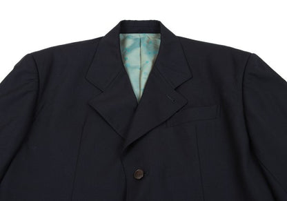 Jean Paul GAULTIER HOMME Wool 3-Button Jacket Navy Size 50