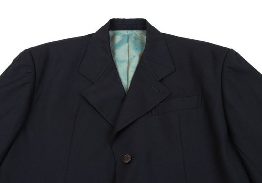 Jean Paul GAULTIER HOMME Wool 3-Button Jacket Navy Size 50