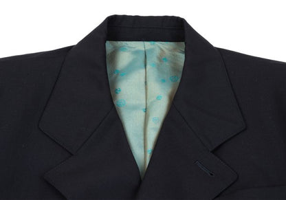 Jean Paul GAULTIER HOMME Wool 3-Button Jacket Navy Size 50